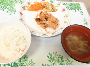 3月27日　昼食